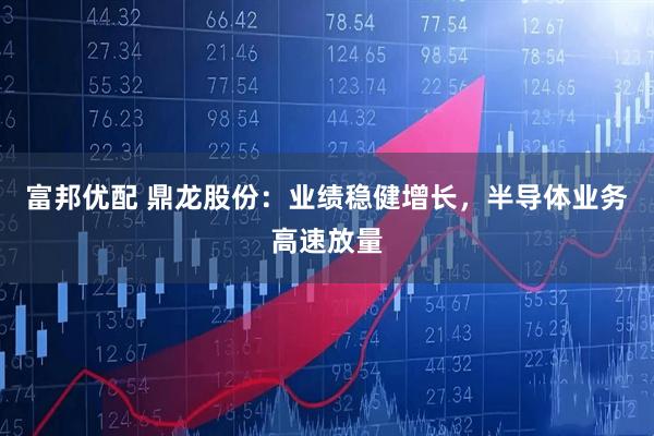 富邦优配 鼎龙股份：业绩稳健增长，半导体业务高速放量